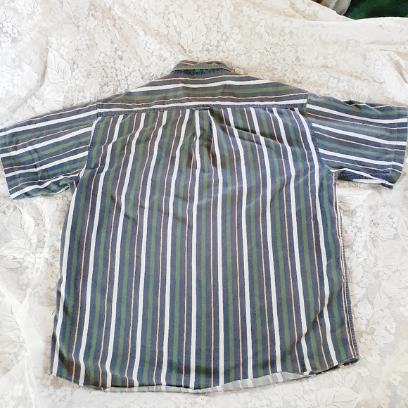 Saddlebred XL Short Sleeve Button Up Shirt Cotton - Picture 12 of 16